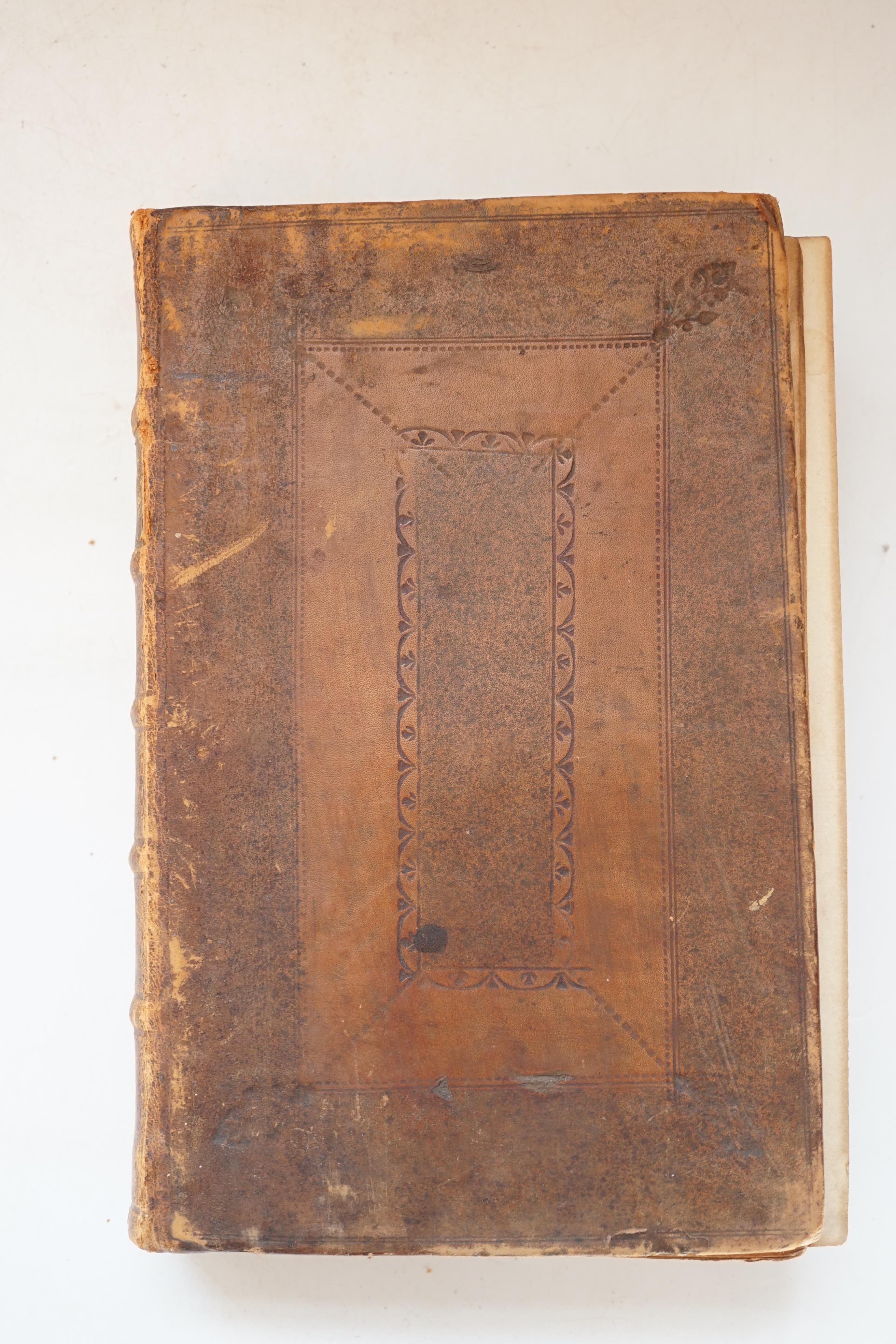 Beaumont, Francis and John Fletcher - The Works of Mr. Francis Beaumont, and John Fletcher, 7 vols, with 2 engraved portraits and 47 plates, 8vo, calf rebacked, vol 6 dated 1750 and lacking 4 plates, Jacob Tonson, London